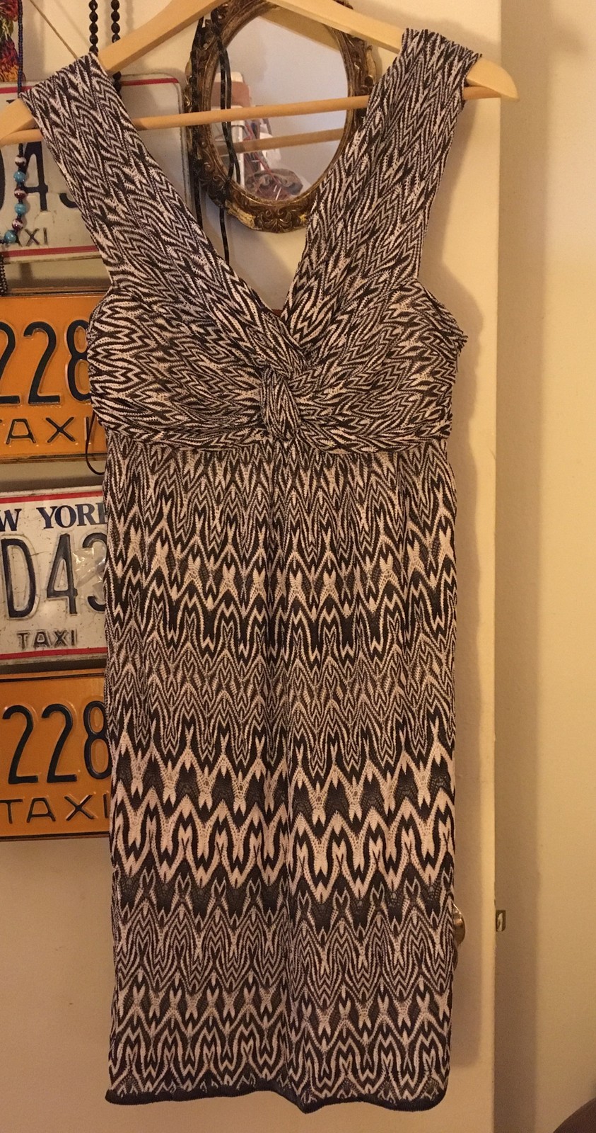 Missoni *42 Made In Italy Sleeveless Zig Zag Knit Mini Designer Dress *C Details