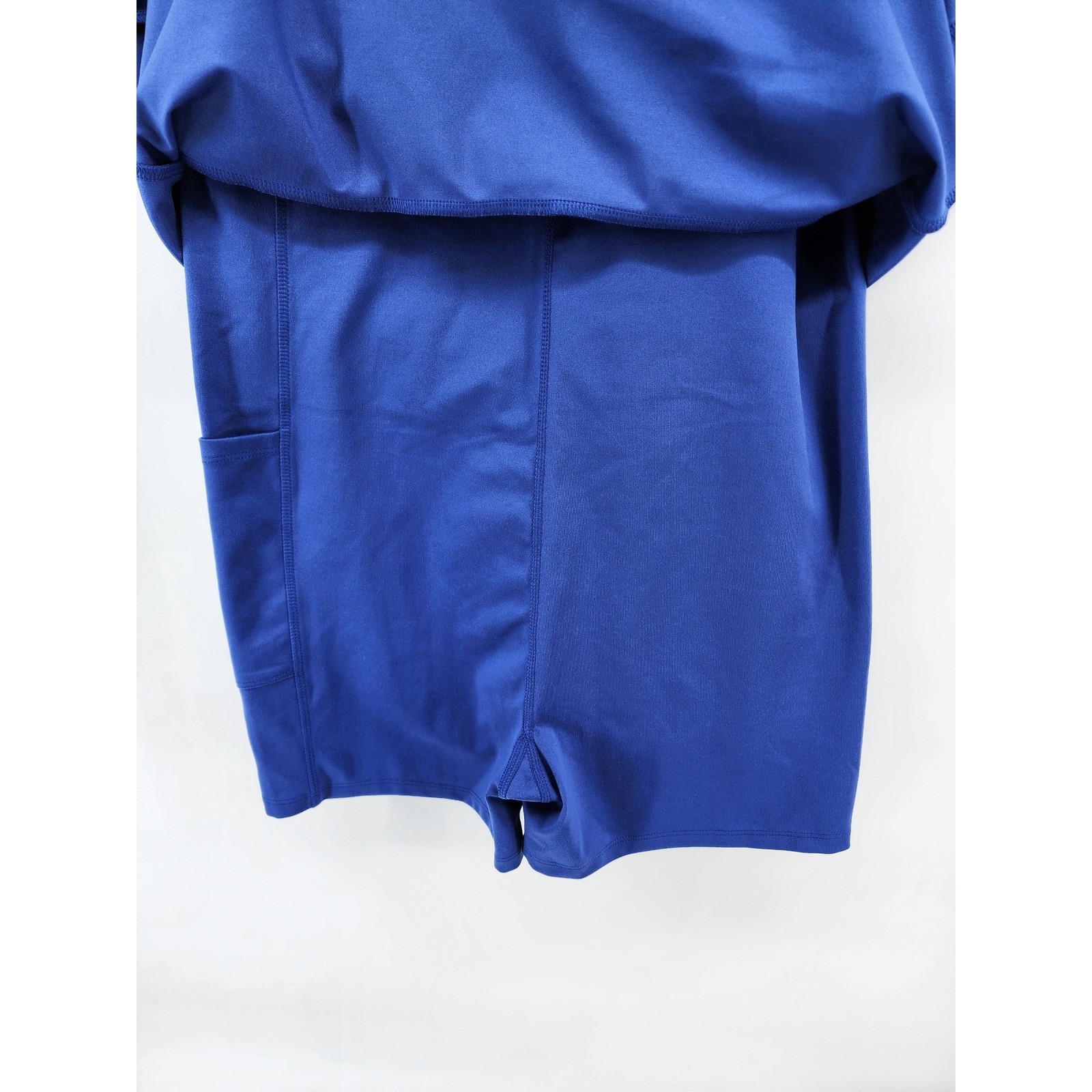 GapFit Womens Royal Blue Sleeveless V-Neck Active Tennis Dress Size L