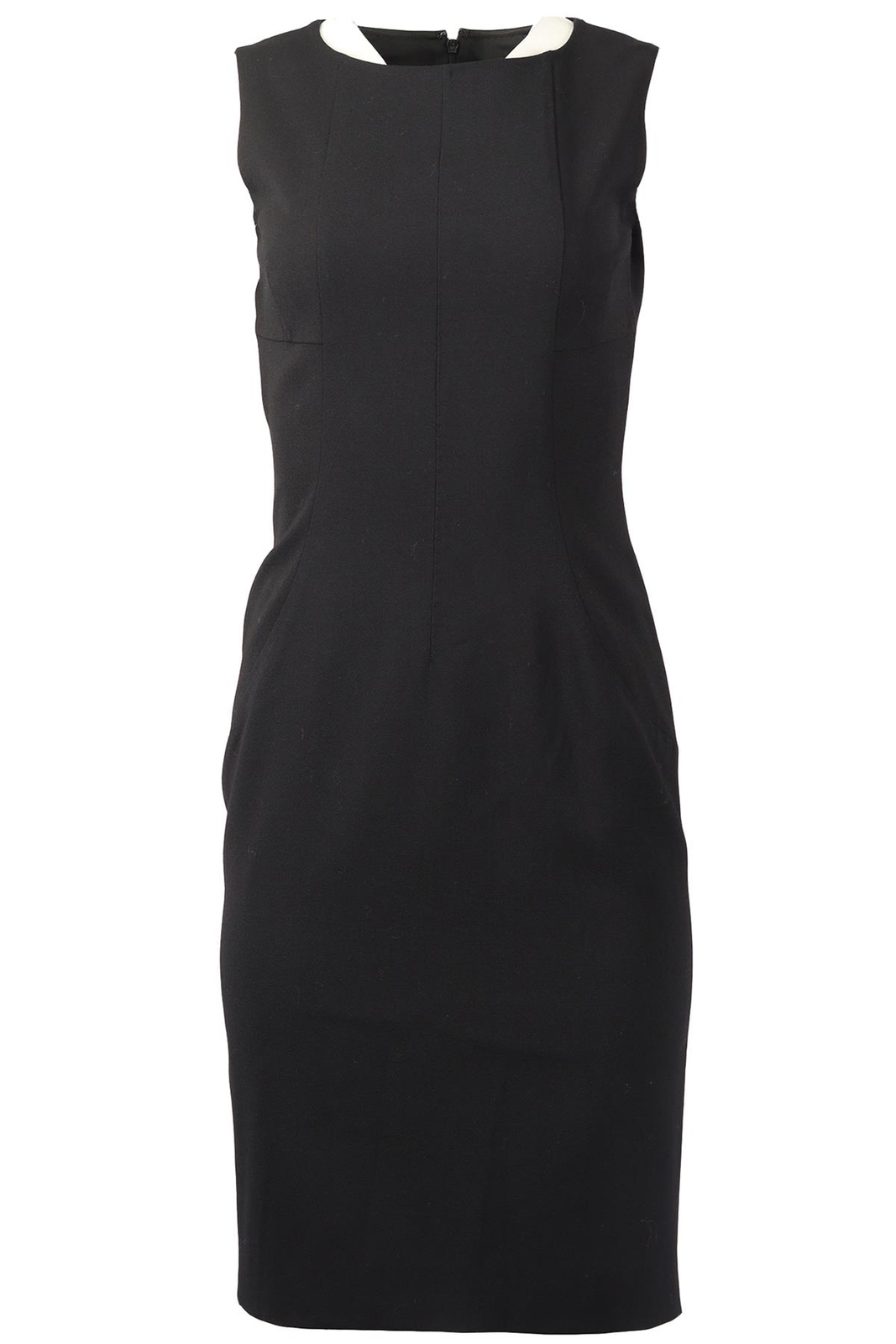 DOLCE & GABBANA WOOL BLEND MIDI DRESS IT 40 UK 8
