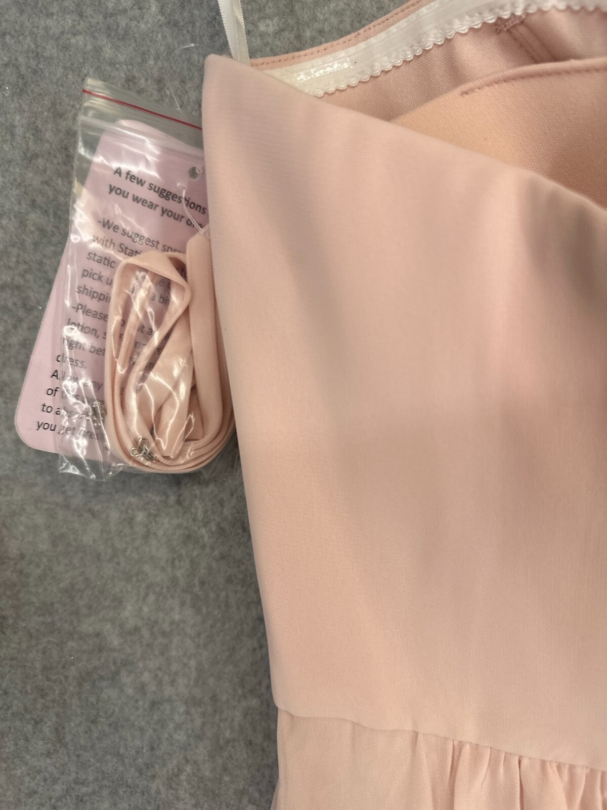 Social Bridesmaids Gown 2 Blush Pink Chiffon Strapless Sweetheart Dress NWT