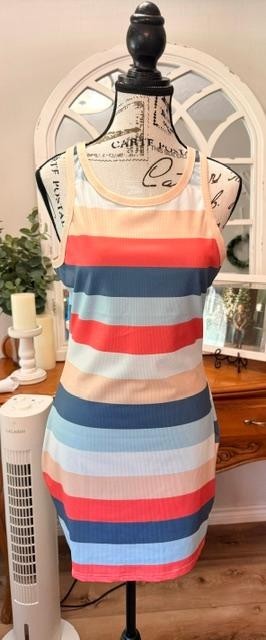 ChicMe Womens Size L tee shirt dress or sundress fitted