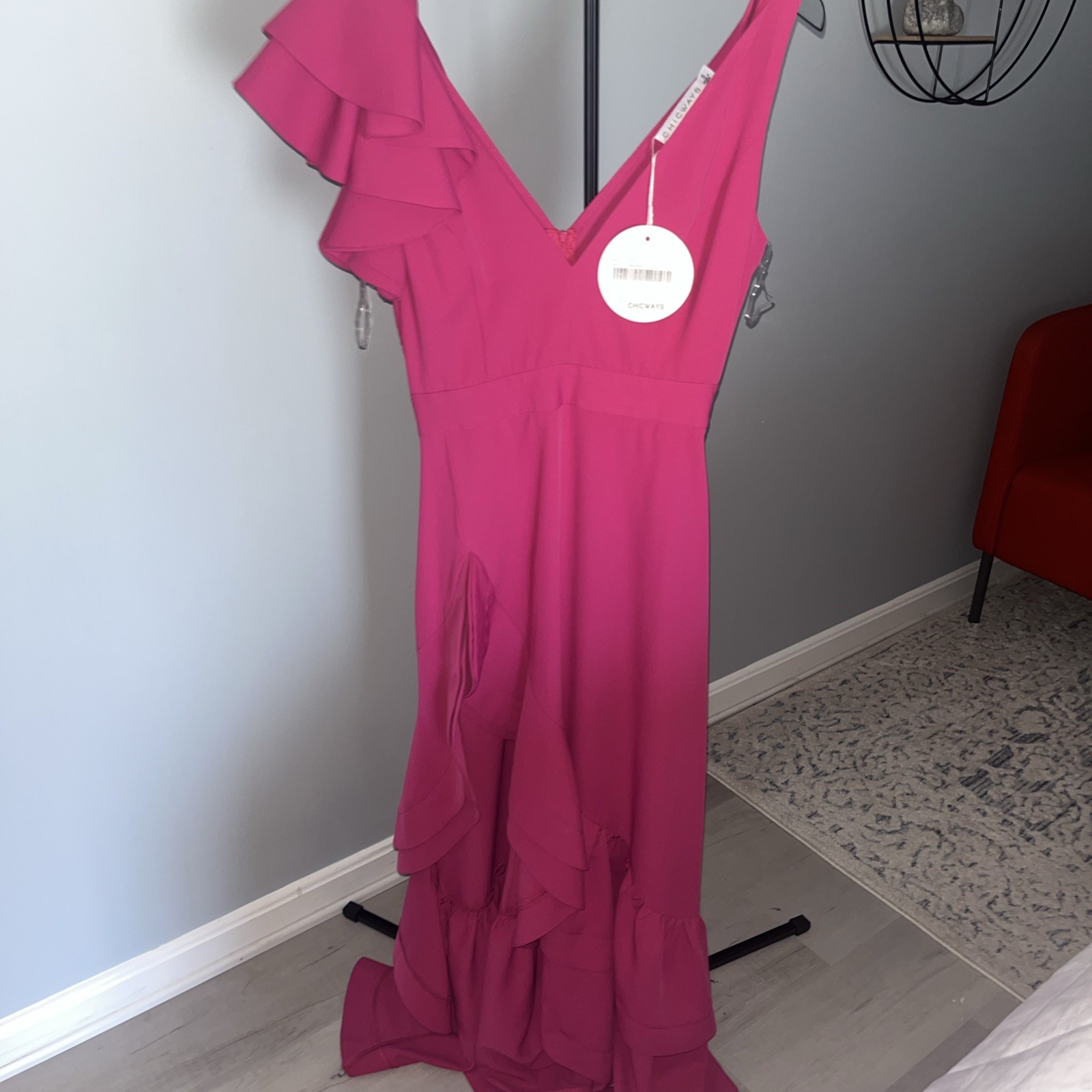 Chicways Magenta Dress Small NWT