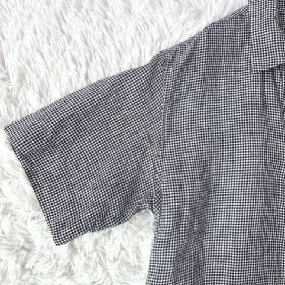 Margaret Howell Linen Shirt Dress Gingham Check