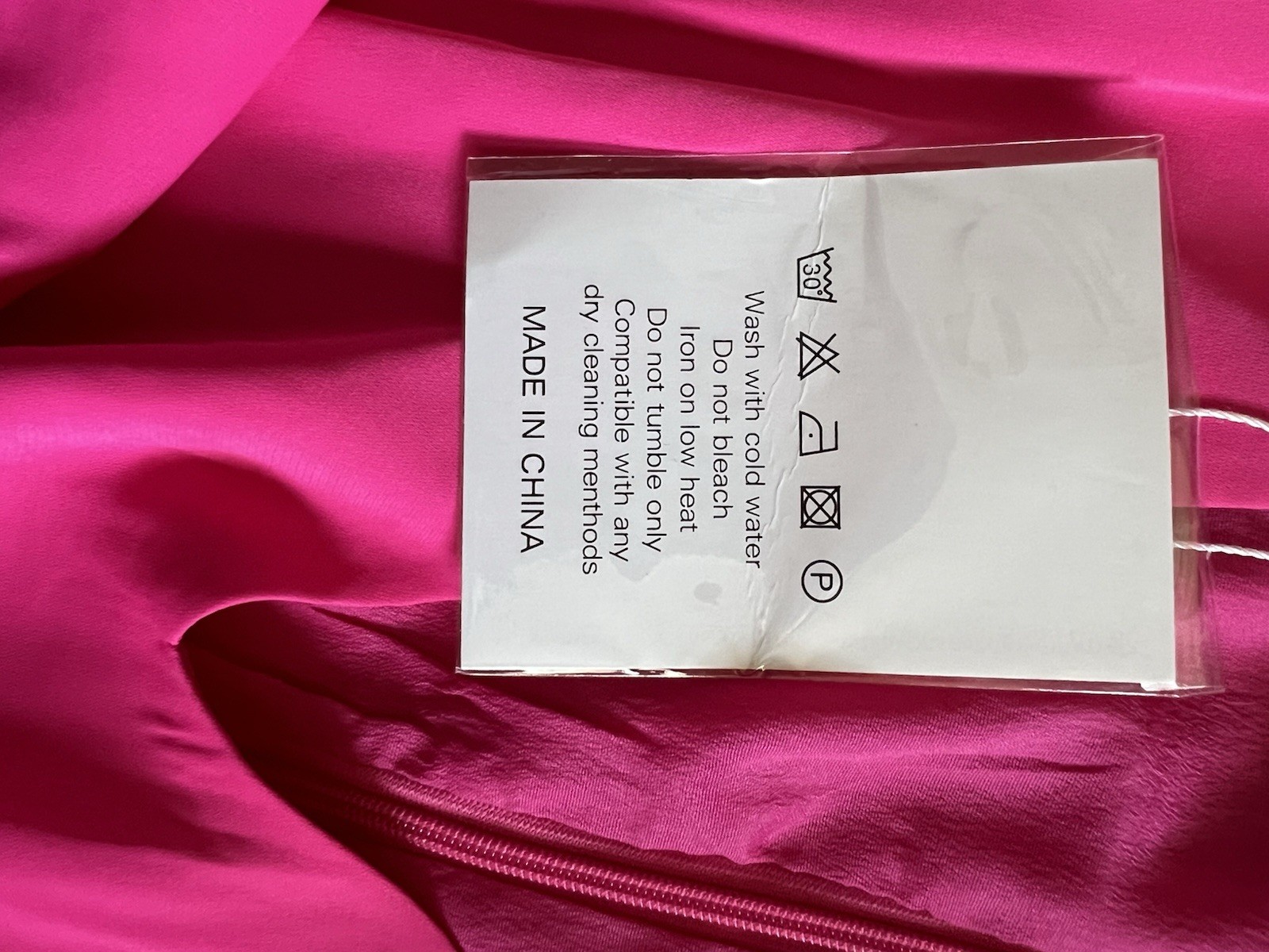 Belongsci Womens Short Ruffle Sleeve Lined Short Dress. Pink. Medium. NWT