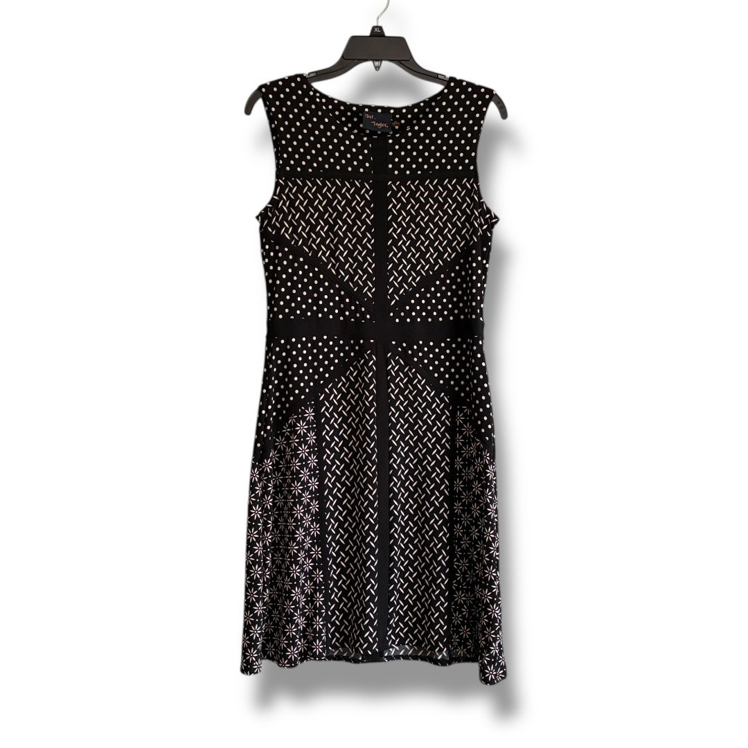 Just…Taylor mixed print sleeveless A-line dress women’s 10