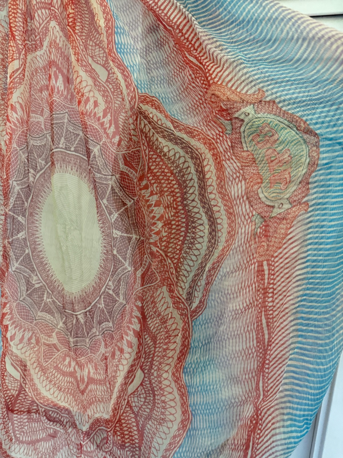 RARE Jean Paul Gaultier Banknote Money Soleil Dress Front Ruffle Sleeveless S