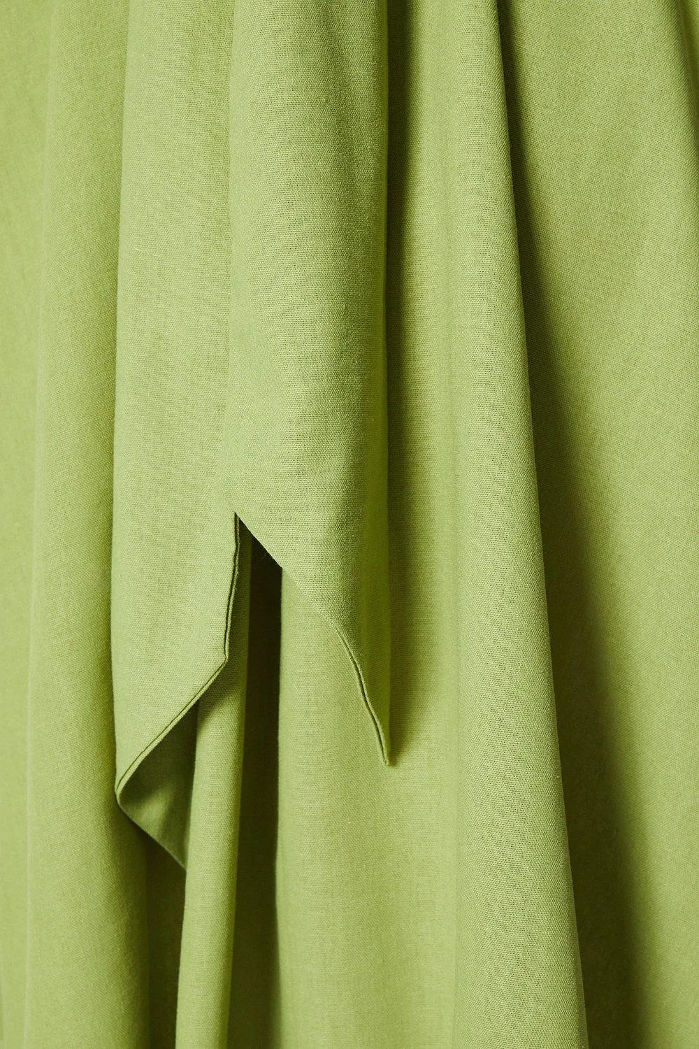 Wallis Chartreuse Midi Dress Womens Workwear Dresses