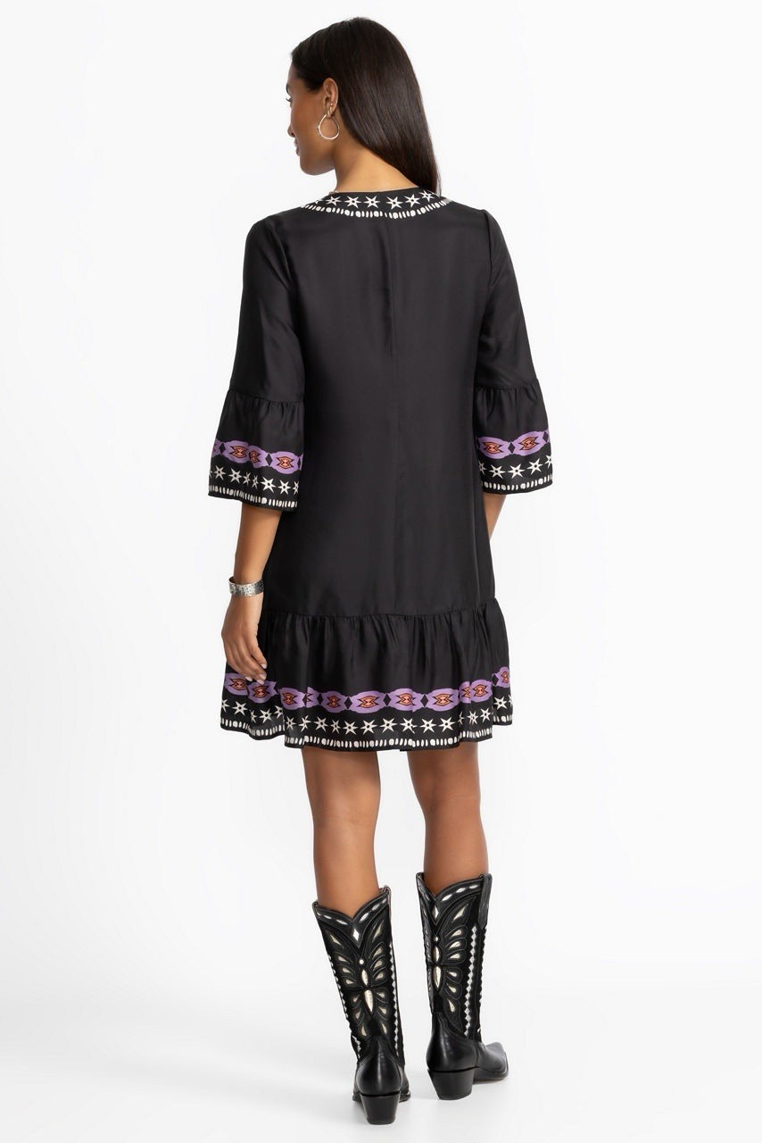 NWT Johnny Was Jade Hailee Mini Dress in Western Kasumi Floral Size Medium