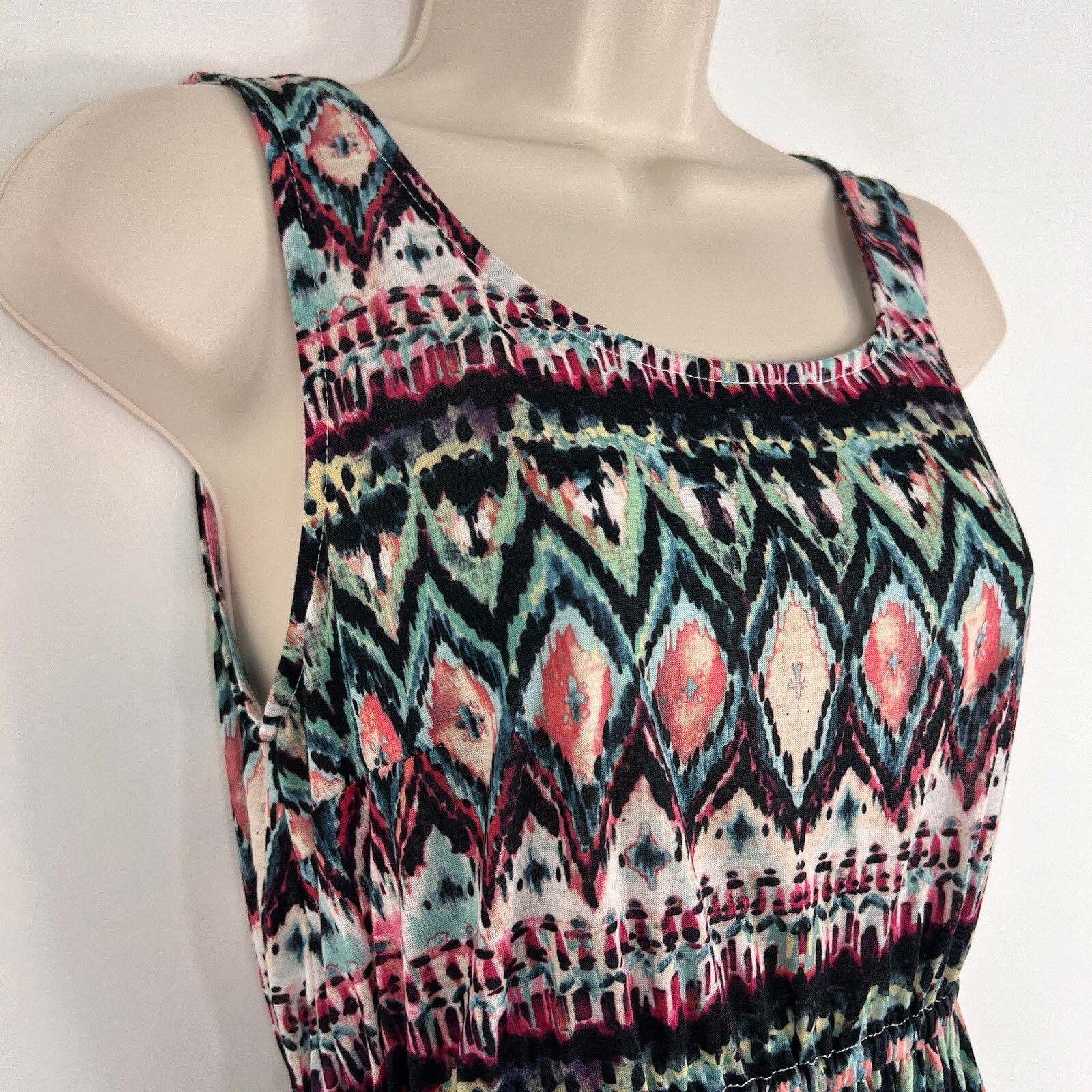 Holy Rising Tank Dress Women’s Medium Sleeveless Hi/Low A-Line Lightweight