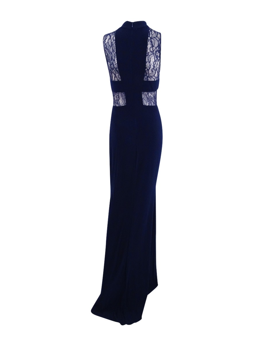Betsy & Adam Women’s Lace Ball Gown