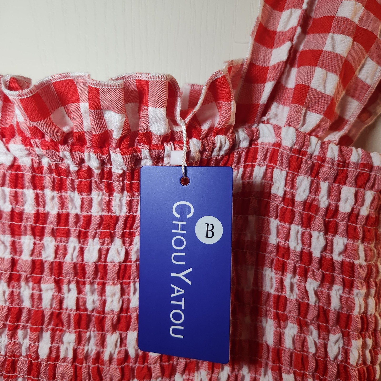 Retro Plaid/Gingham Maxi Dress By Chouyatou Women’s XL NWT Pockets