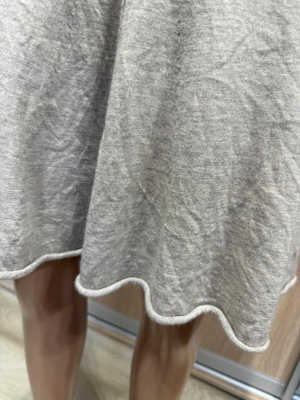 Women Nina Ricci Dress Grey Cashmere 36