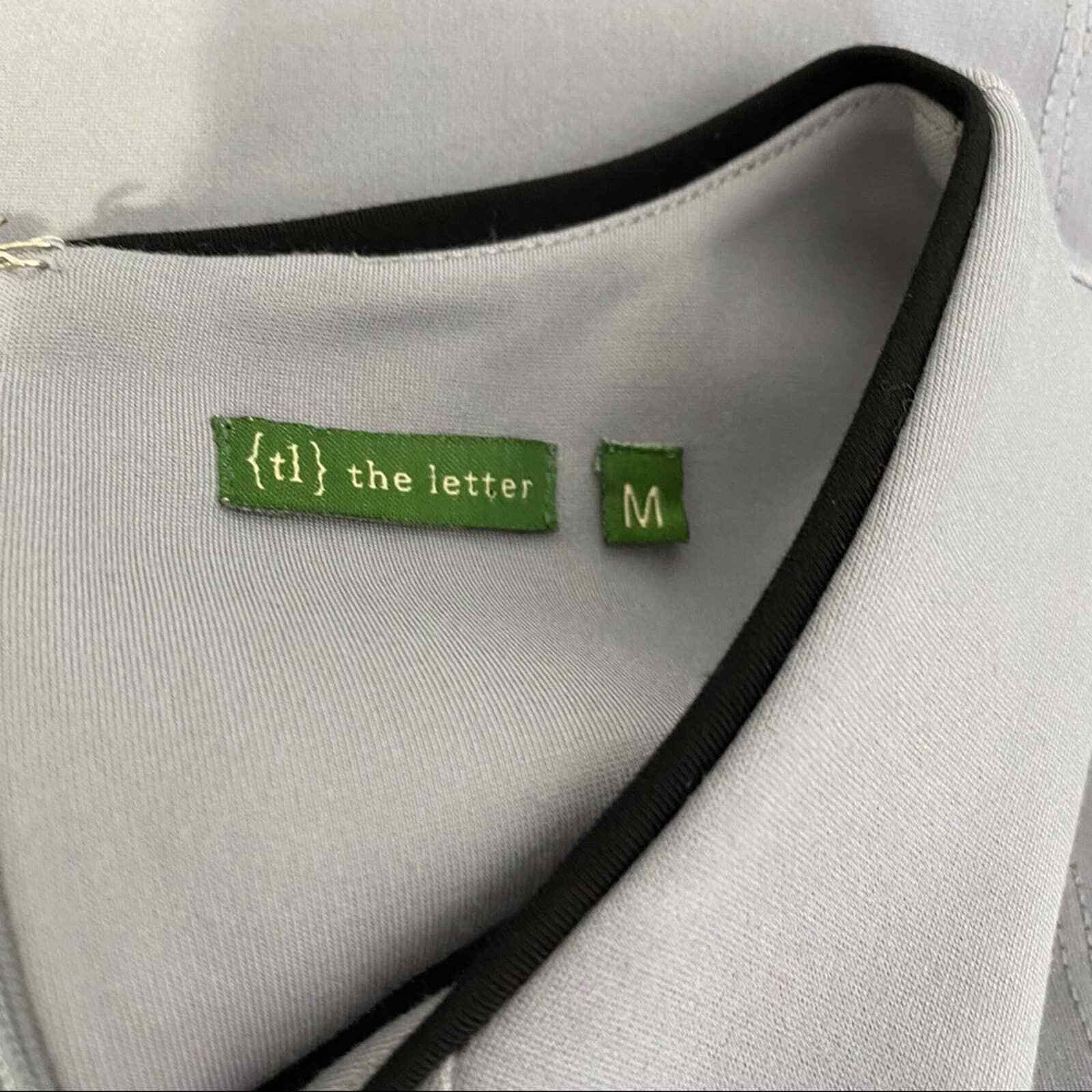 ANTHROPOLOGIE TL The Letter Fit & Flare Colorblocked Dress Medium