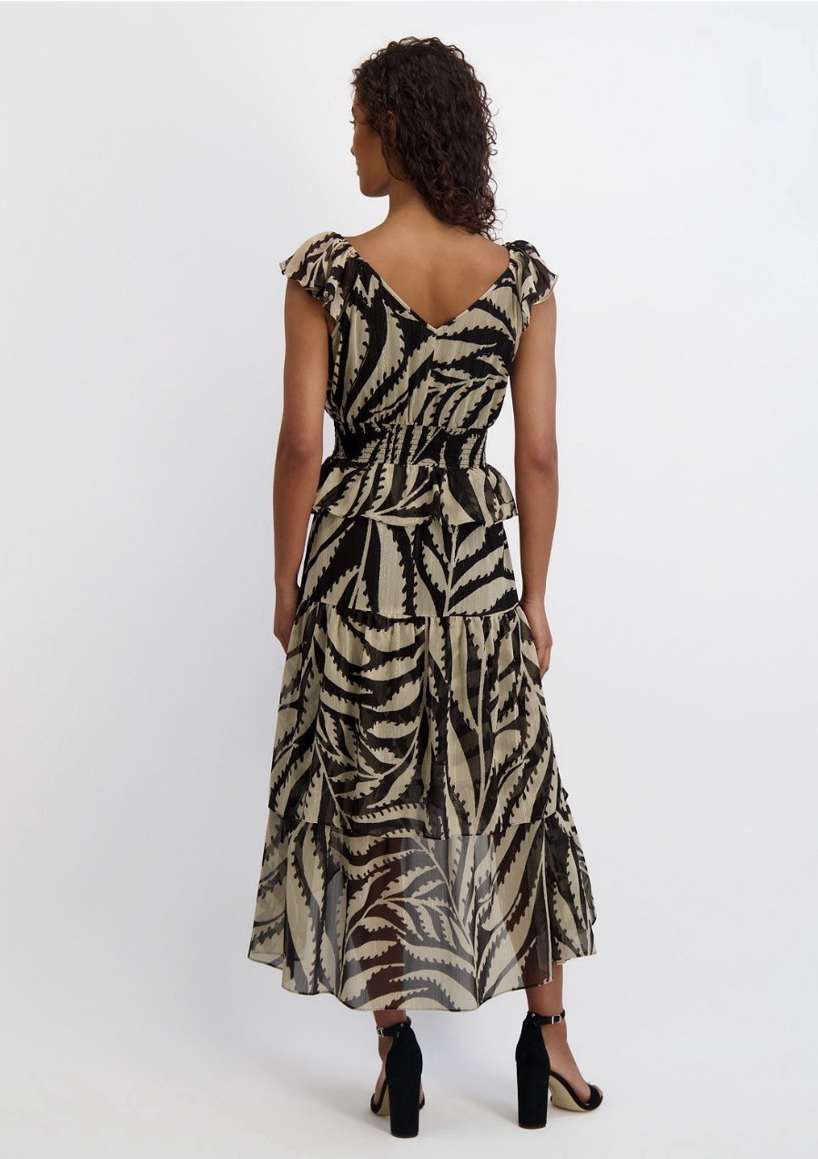 Kensie Women’s Sleeveless Chiffon A-Line Dress Size 8