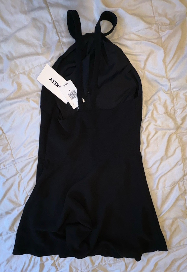 NWT Likely NYC Strapless Mini Dress – Size 4 – Black