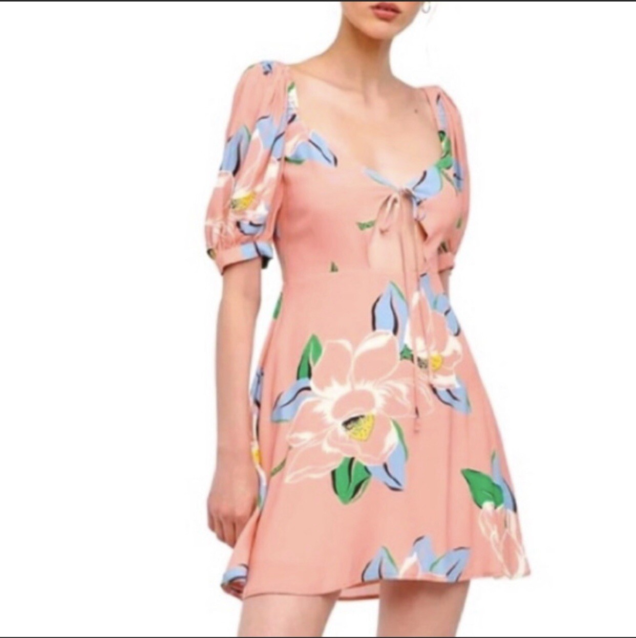 CAPULET Bernie Pink Floral Mini Dress
