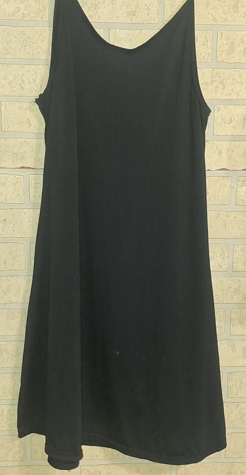Gen X Badass Generation Dress Black Graphic Tank Dress With Pockets Size XL