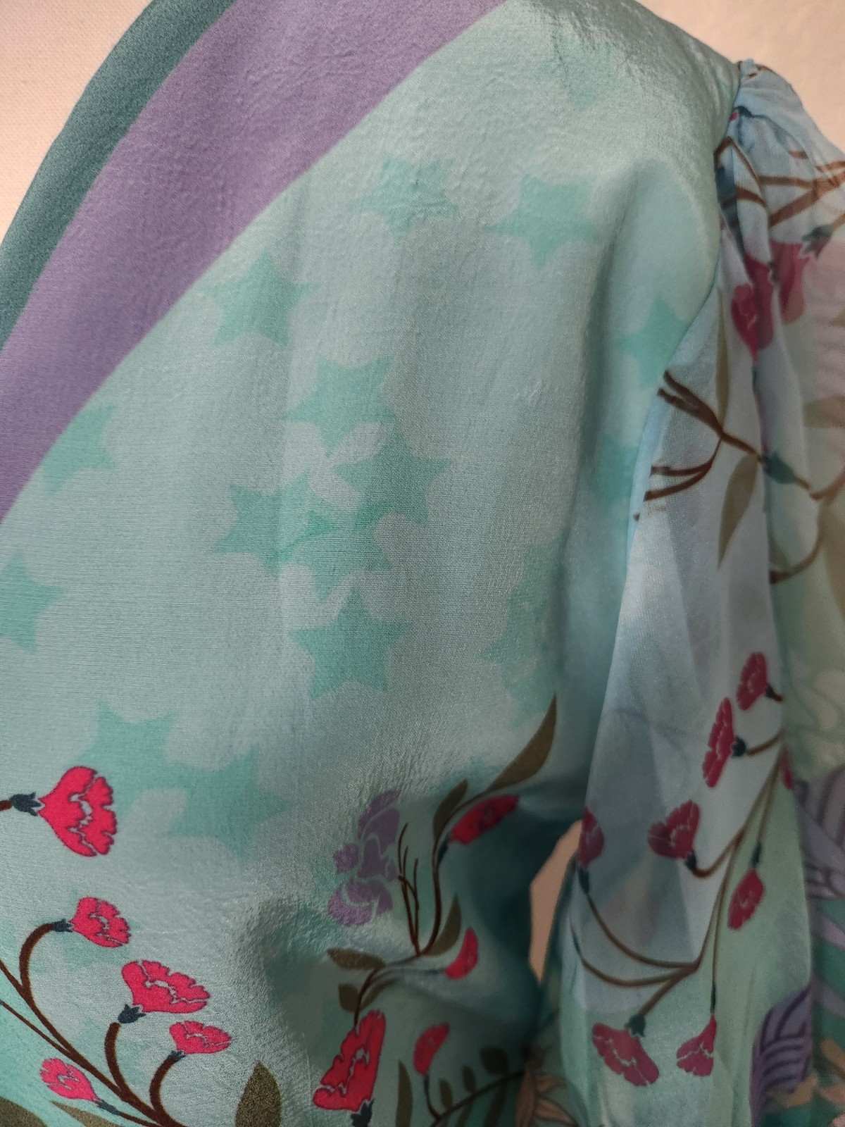 Gorgeous Hand Designed Limerick Dress. Fantasy Themed Fabric