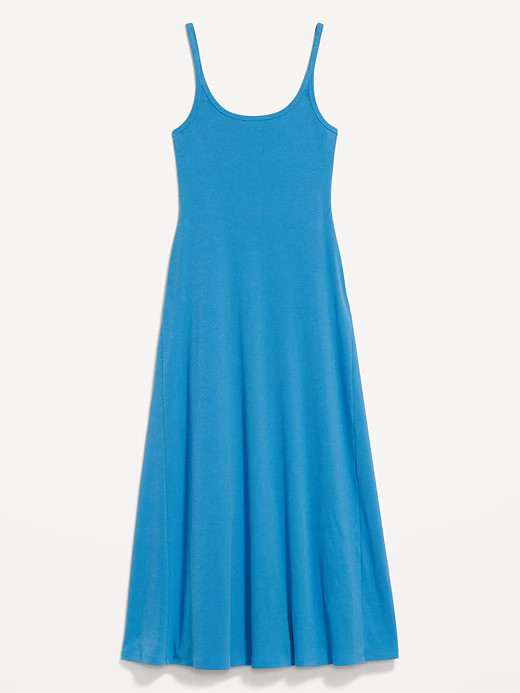 New Old Navy Women’s Sleeveless Ribbed Maxi Dress U pick Blue