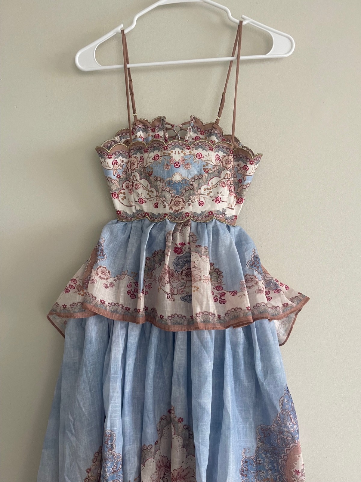 ZIMMERMANN Daylight Tiered Maxi Dress size 1