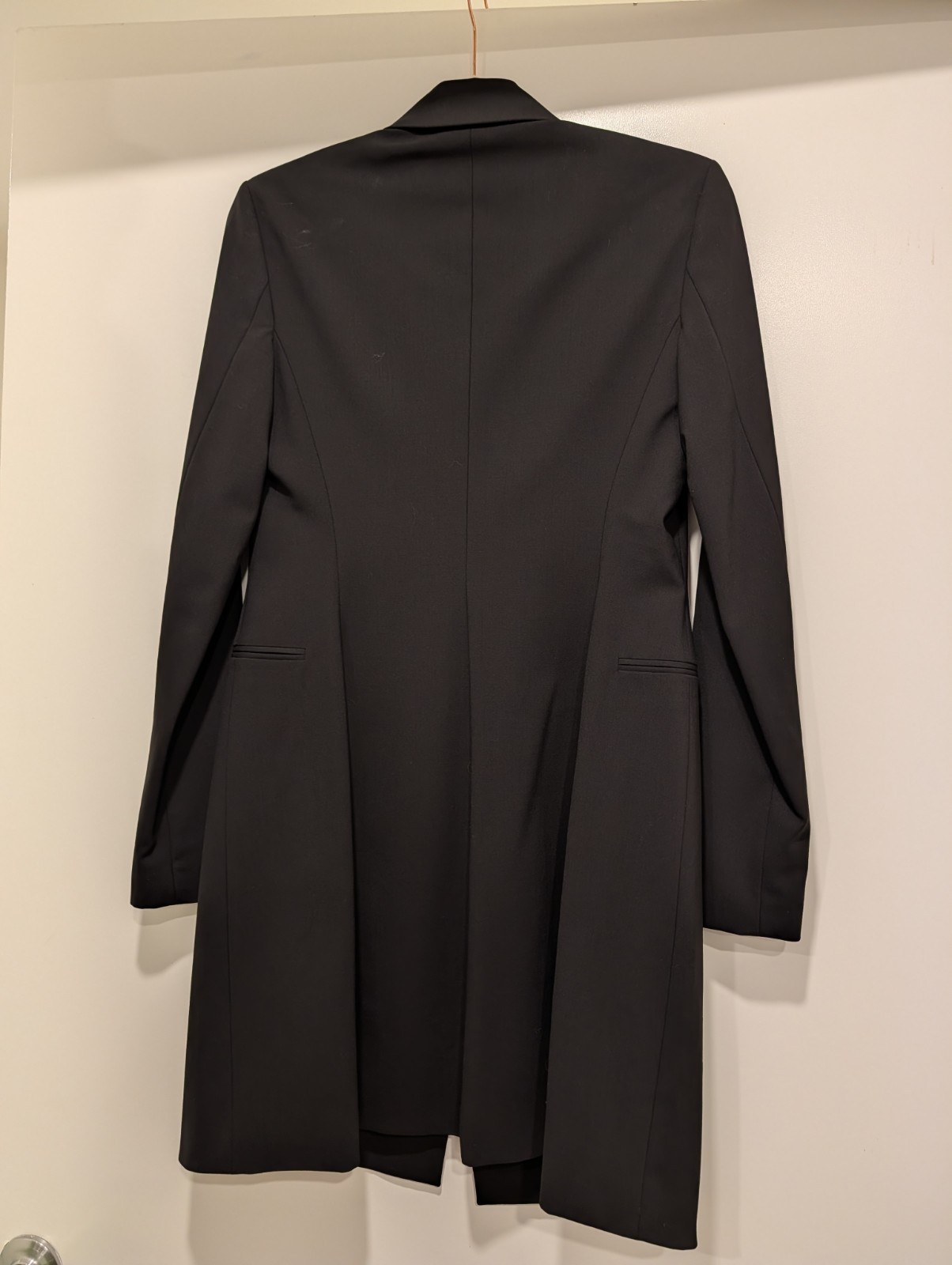 Theory Black Blazer Dress Size 4 NWT