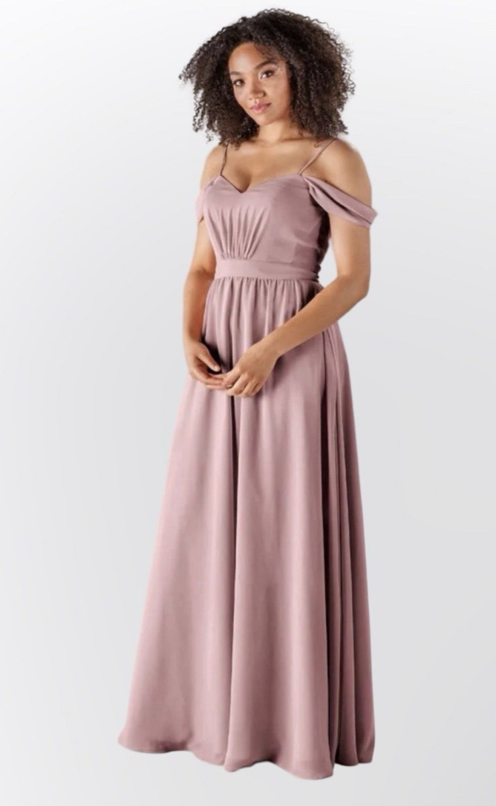 Kennedy Blue Desert Rose Formal Maxi Dress Size 6 NWT Non Altered Wedding