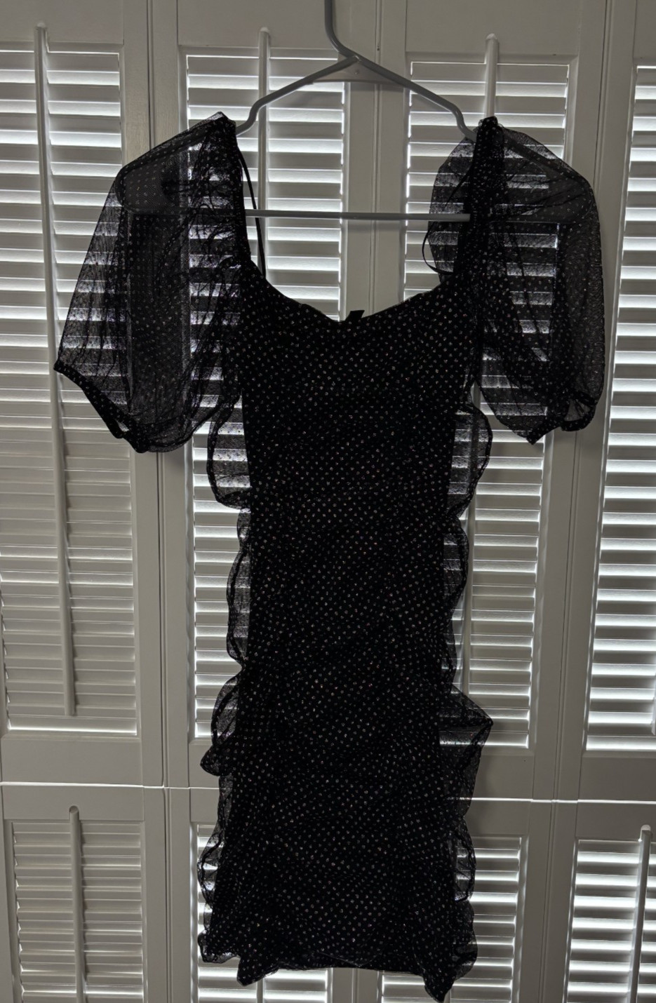 Windsor Black Sequin Mini Dress – Size XS