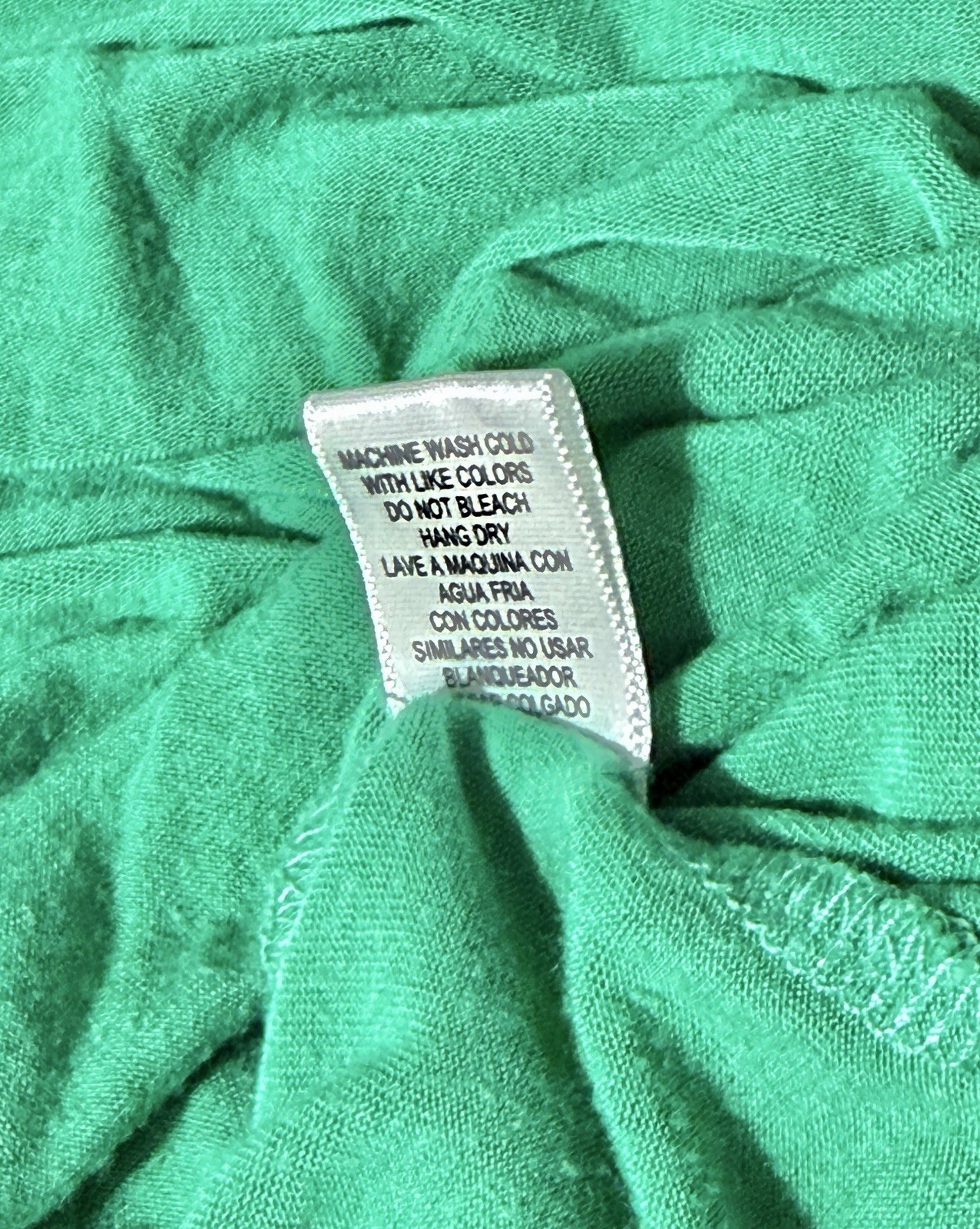 Zenana Premium Green Solid Knit Tunic 2X Scoop Neck Long Sleeve Stretch
