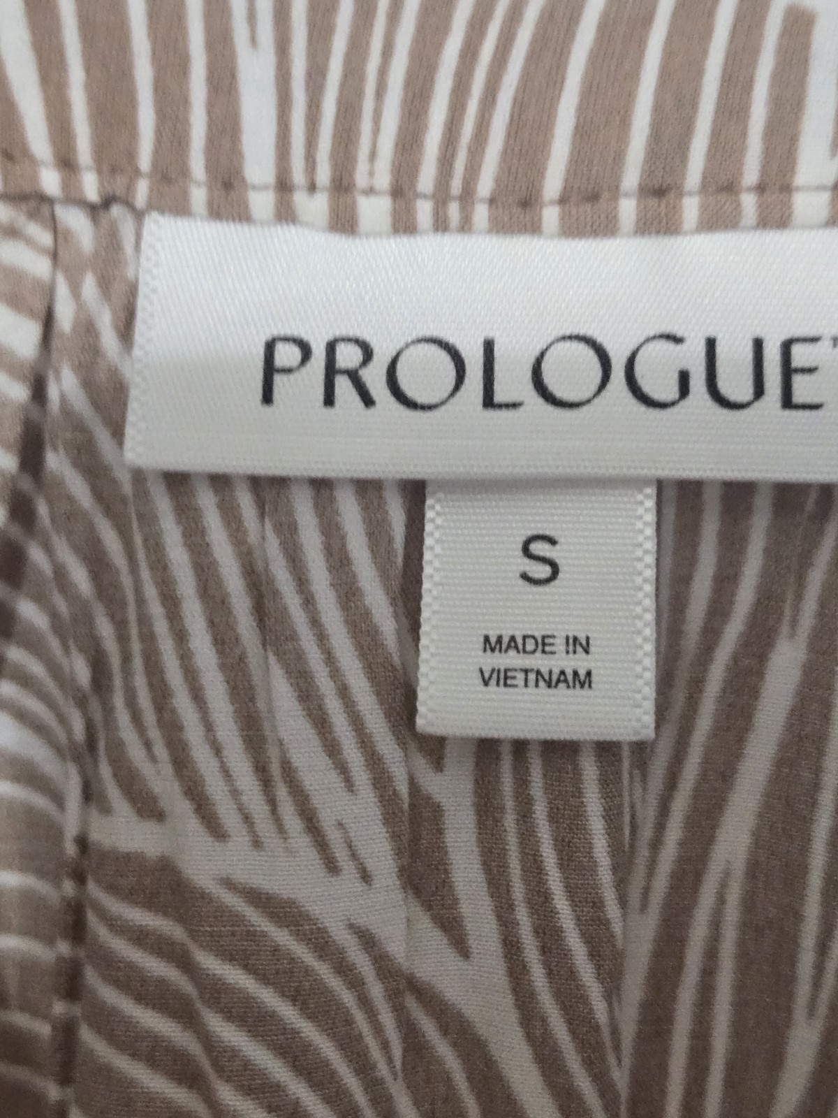 Prologue Abstract Floral Print Sleeveless Maxi Tiered Dress Sz Small Boho Casual