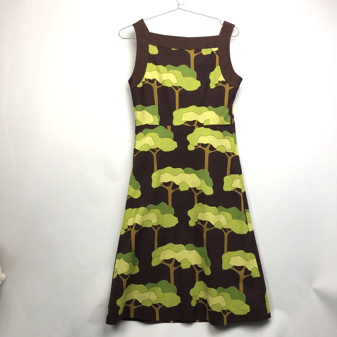 Marimekko cotton sleeveless dress size 34 length 38 inches