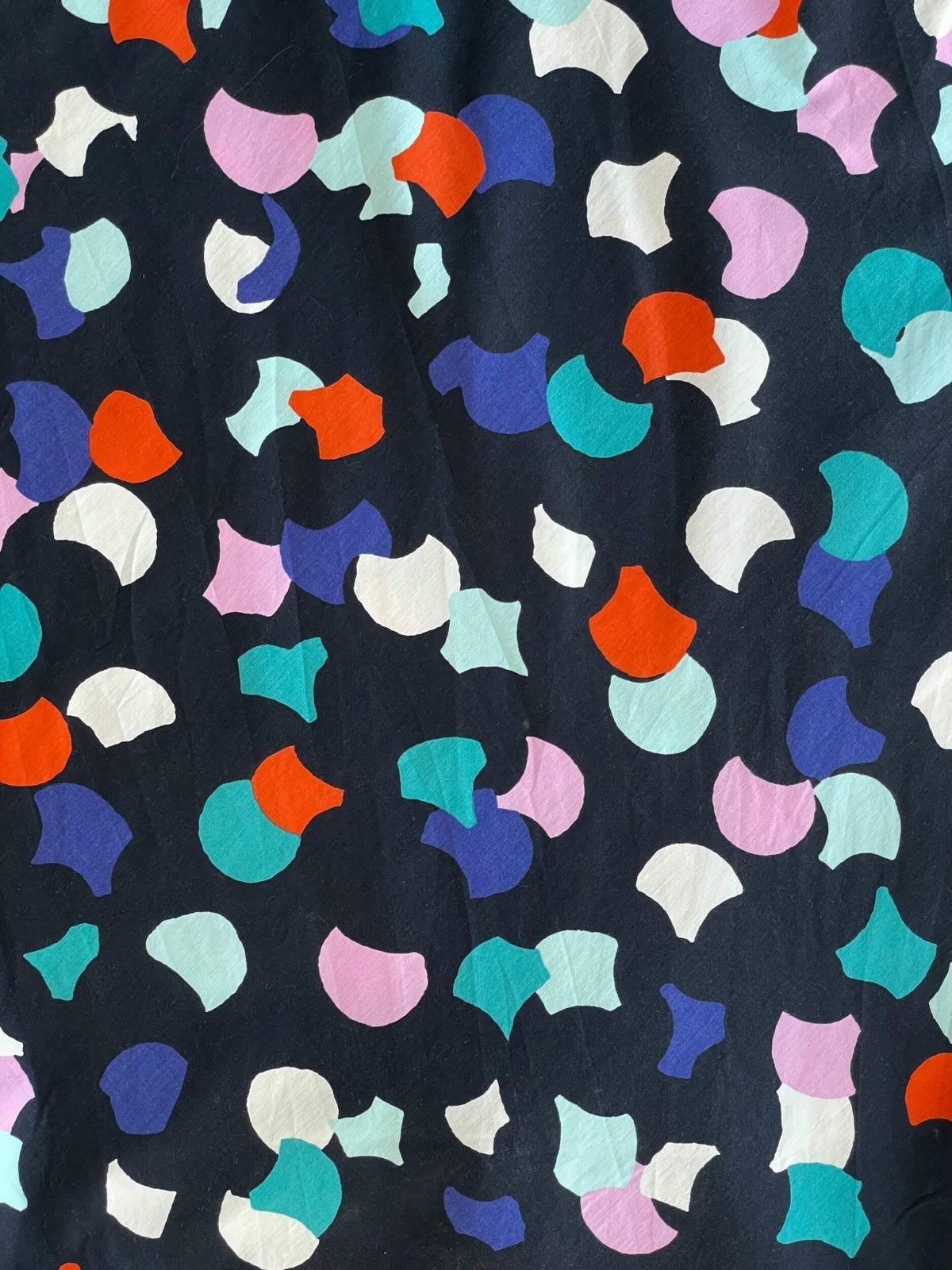 MARIMEKKO Vintage Dress, Colorful Shift Tent Dress, Finland, Size 36, S