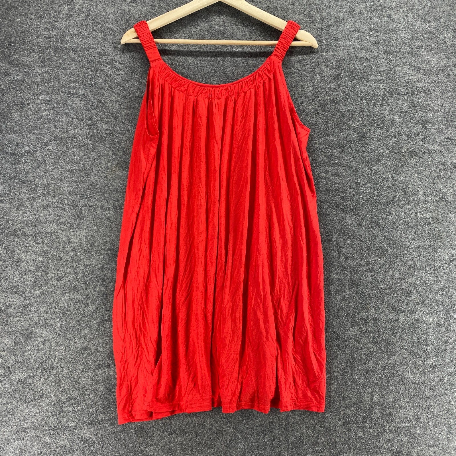 New Jar Of Love Dress Women M Red Shift Short Sleeveless Round Neck