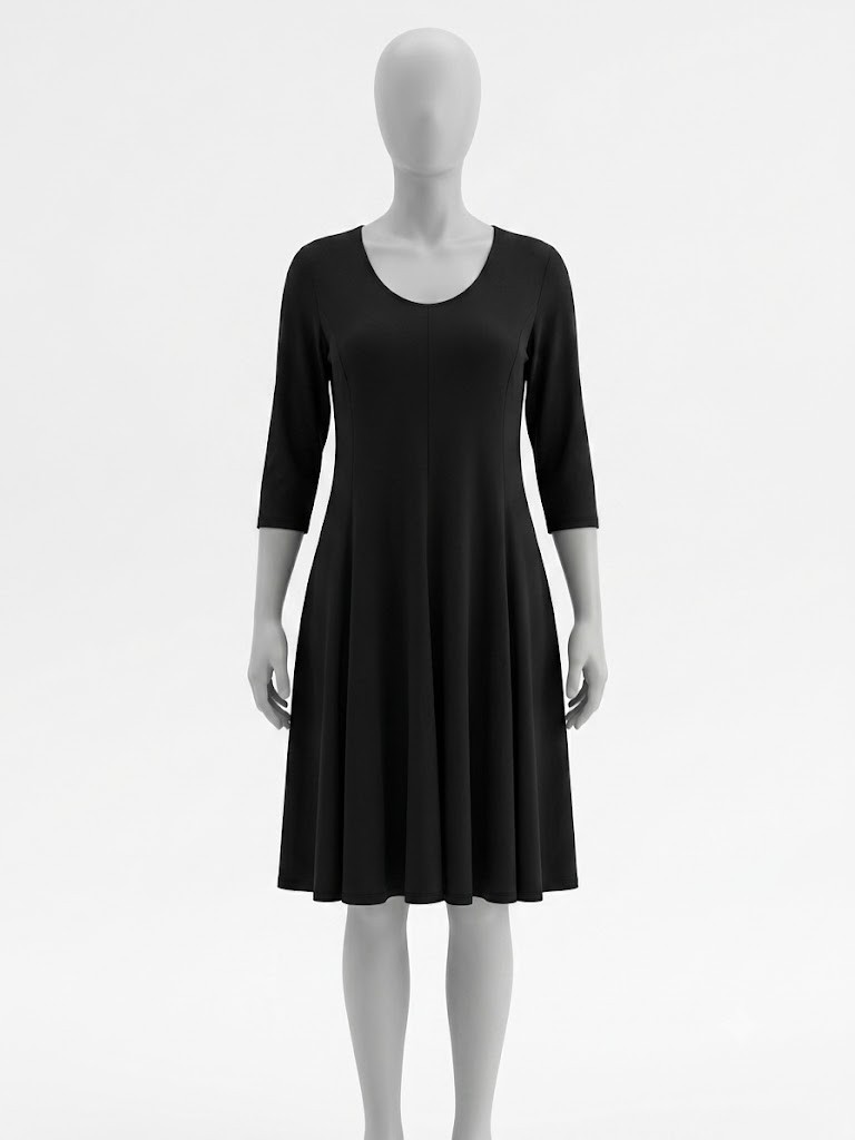 Creation Black Dress