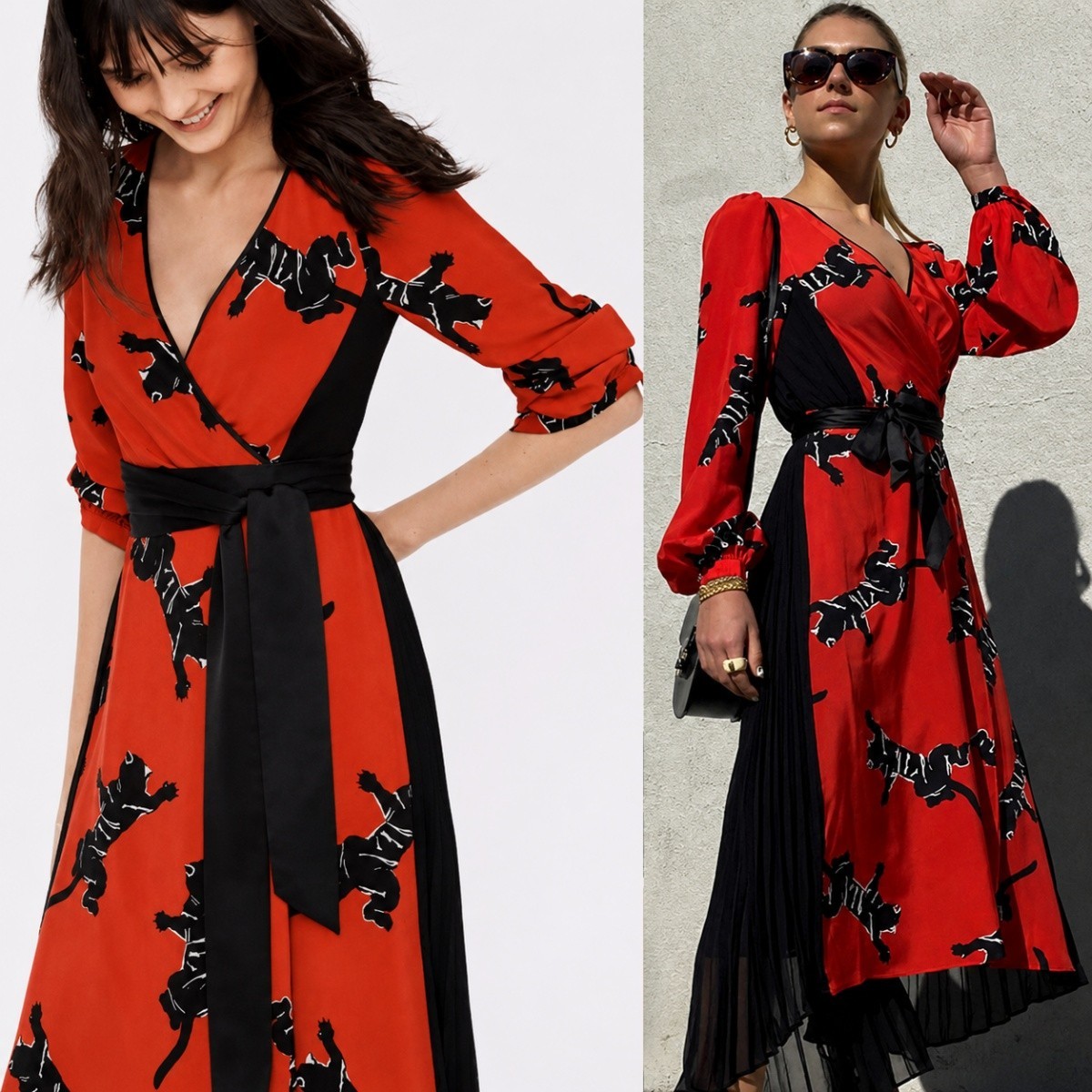 NEW! Diane von Furstenberg Ariadne Silk Wrap Dress Size00