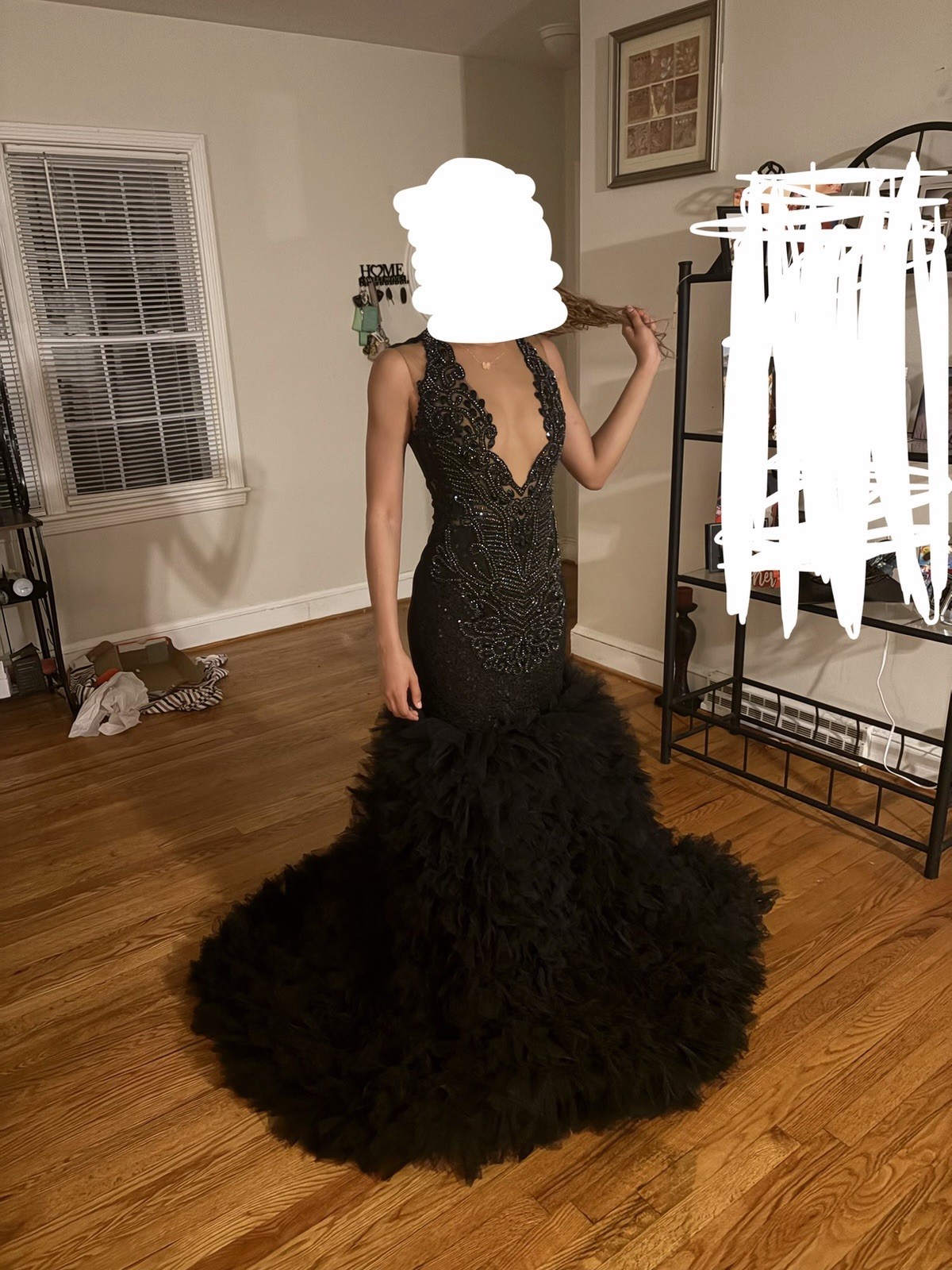 Alglist Black Prom Dress (Niala)
