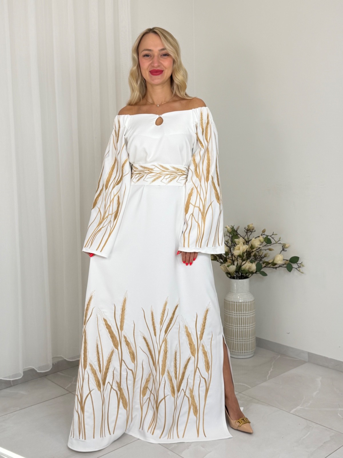 Custom Embroidered Dress Women | Ukrainian Vyshyvanka | Made to Measure