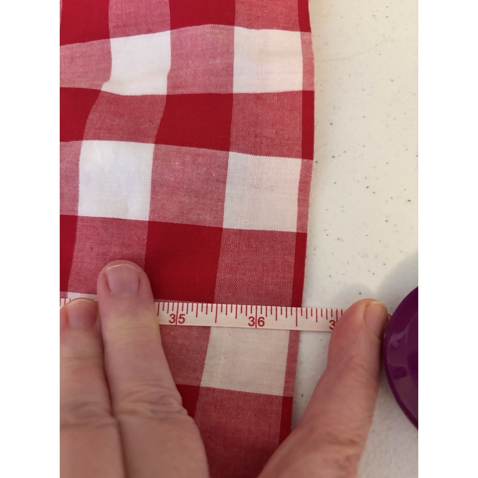 VTG Jack by BB Dakota Medium Red Gingham Checks Sleeveless Mini Dress Cotton