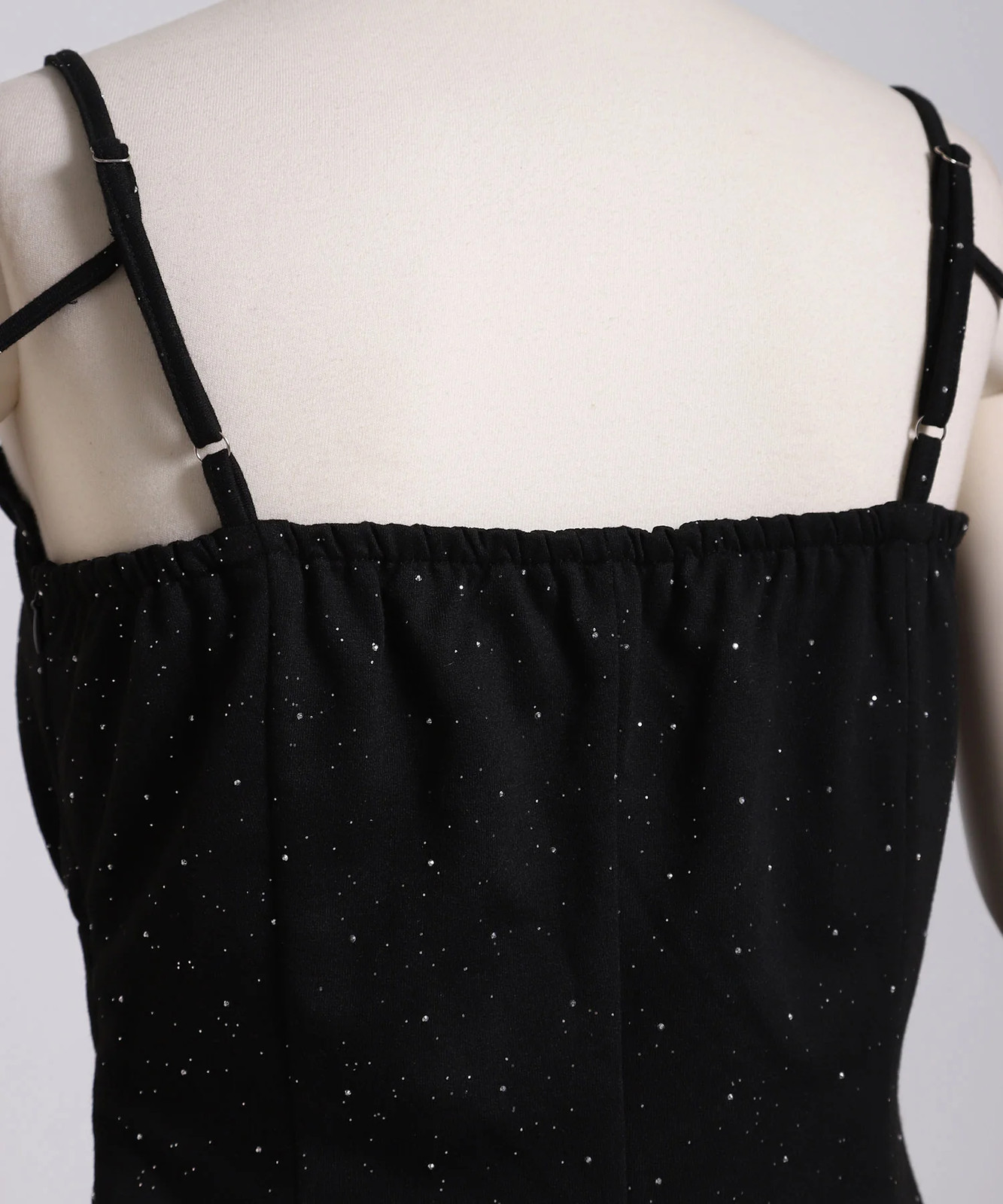 Cami Dress X Hoodie Glitter Sweatshirt Set Up Large Size Available Jirai New