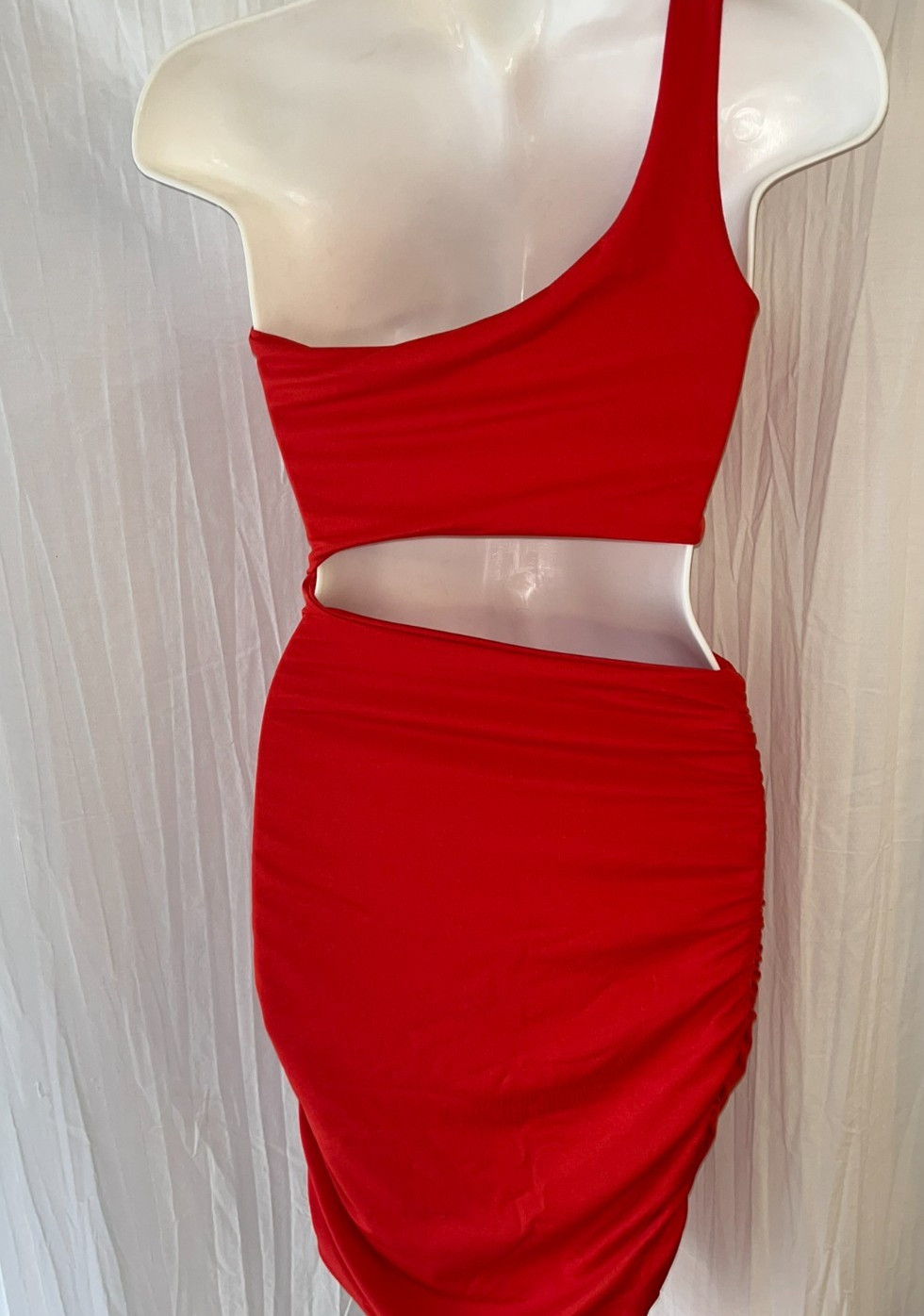 Lot of 5 Mini Cocktail Dresses- Size 4-6 (S/M)- Black and Red- Various Brands