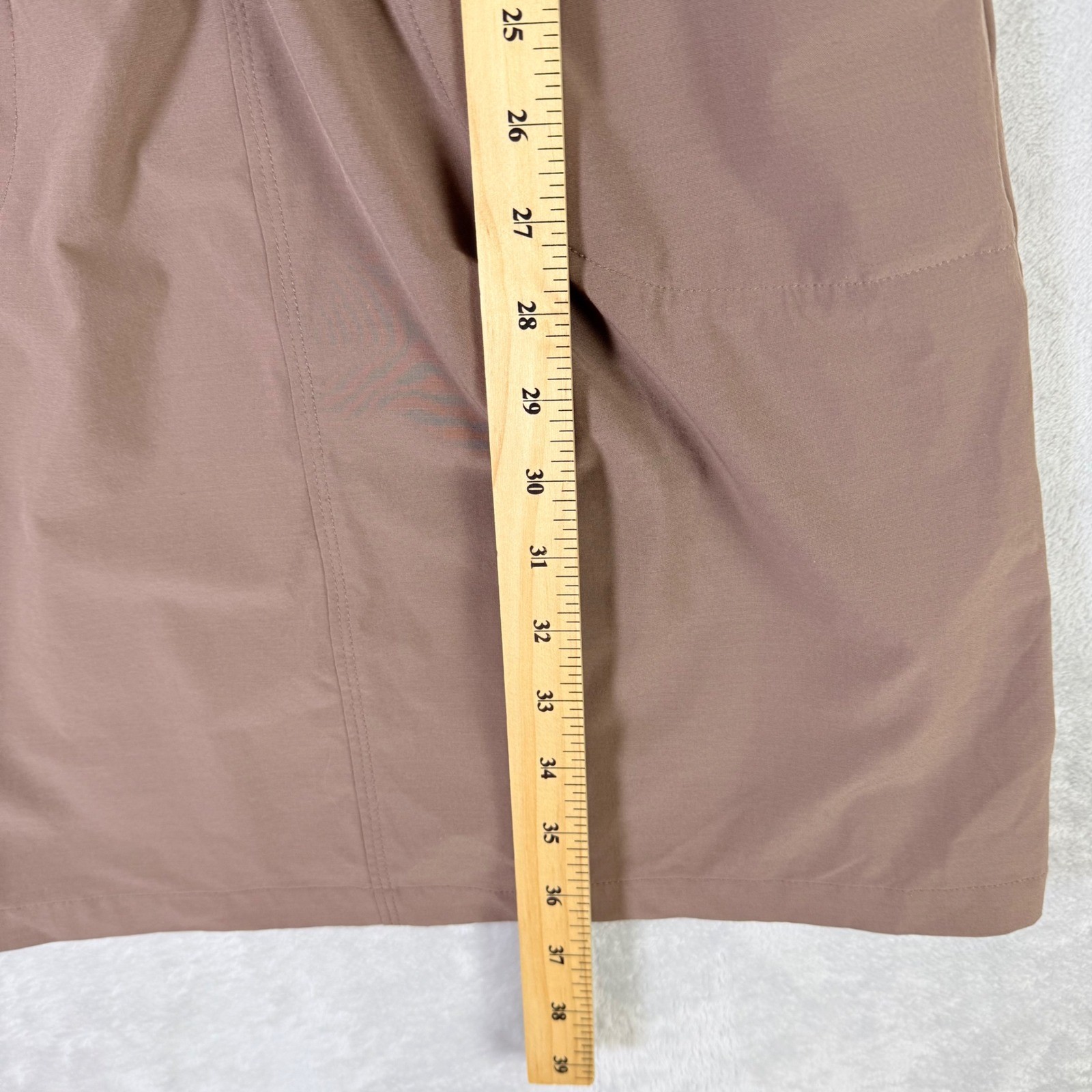 Prana Norma Dress Womens Small Brown Sleeveless Elastic Waist Recycled Active