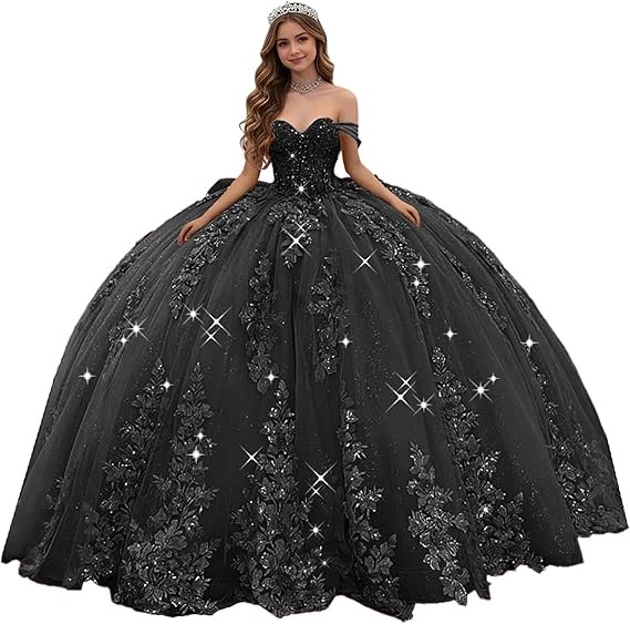 Quinceanera Dresses Sweet 15 / Sweet 16 Ball Gowns 3D Flowers