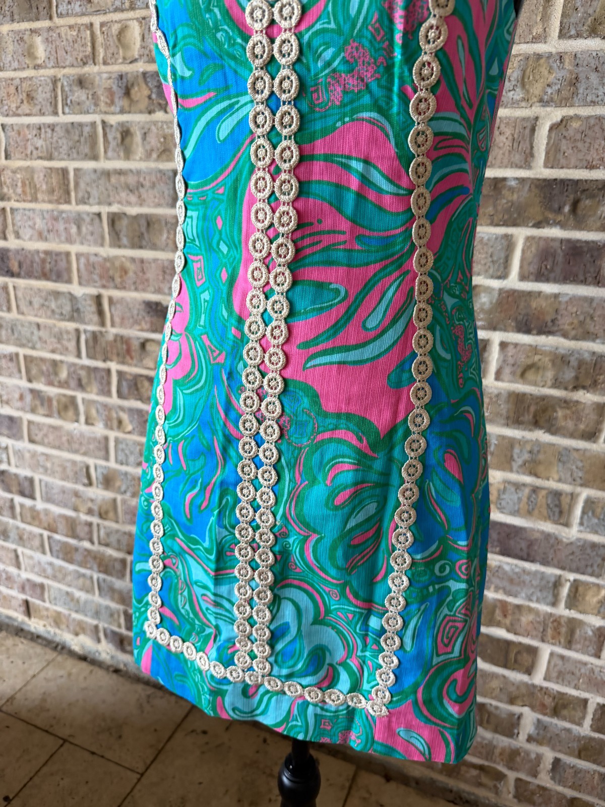 Lilly Pulitzer Macfarlane Shift Dress Mini Multi Lilly size 2 colorful preppy