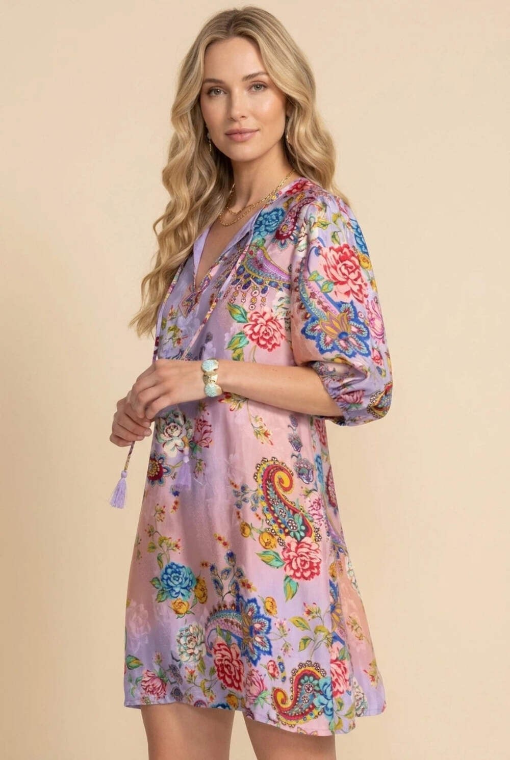 Johnny Was Lavinia Floral Shift Dress C34925-6