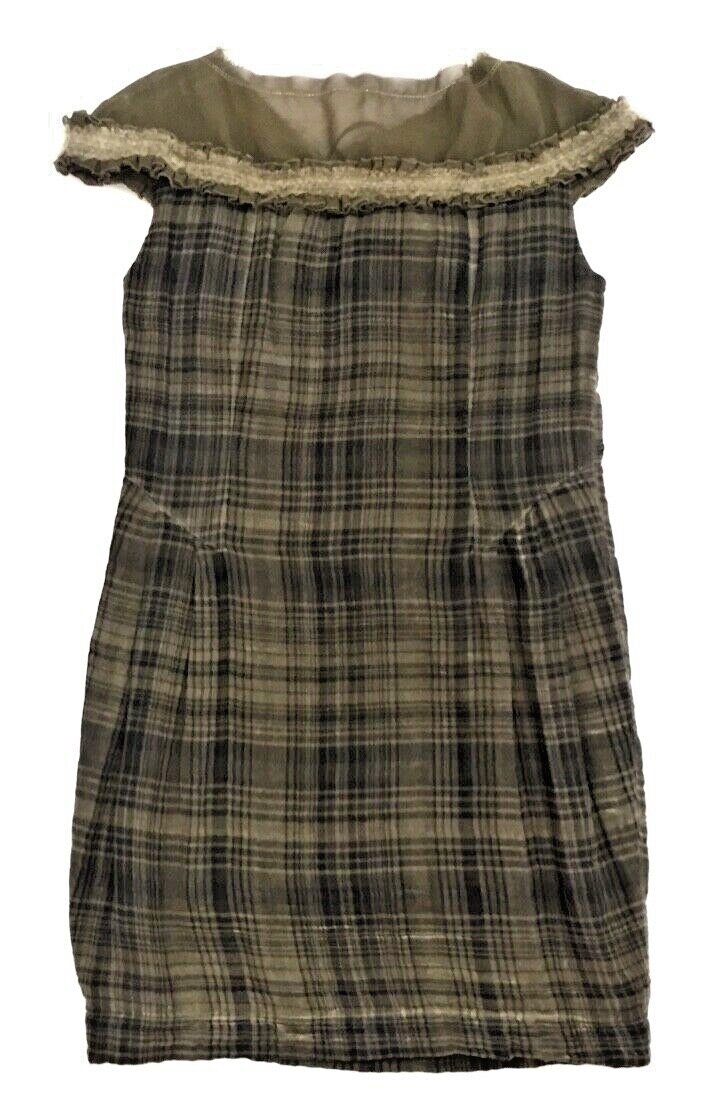 Scervino Street dress olive green black new! Rrp 325€!