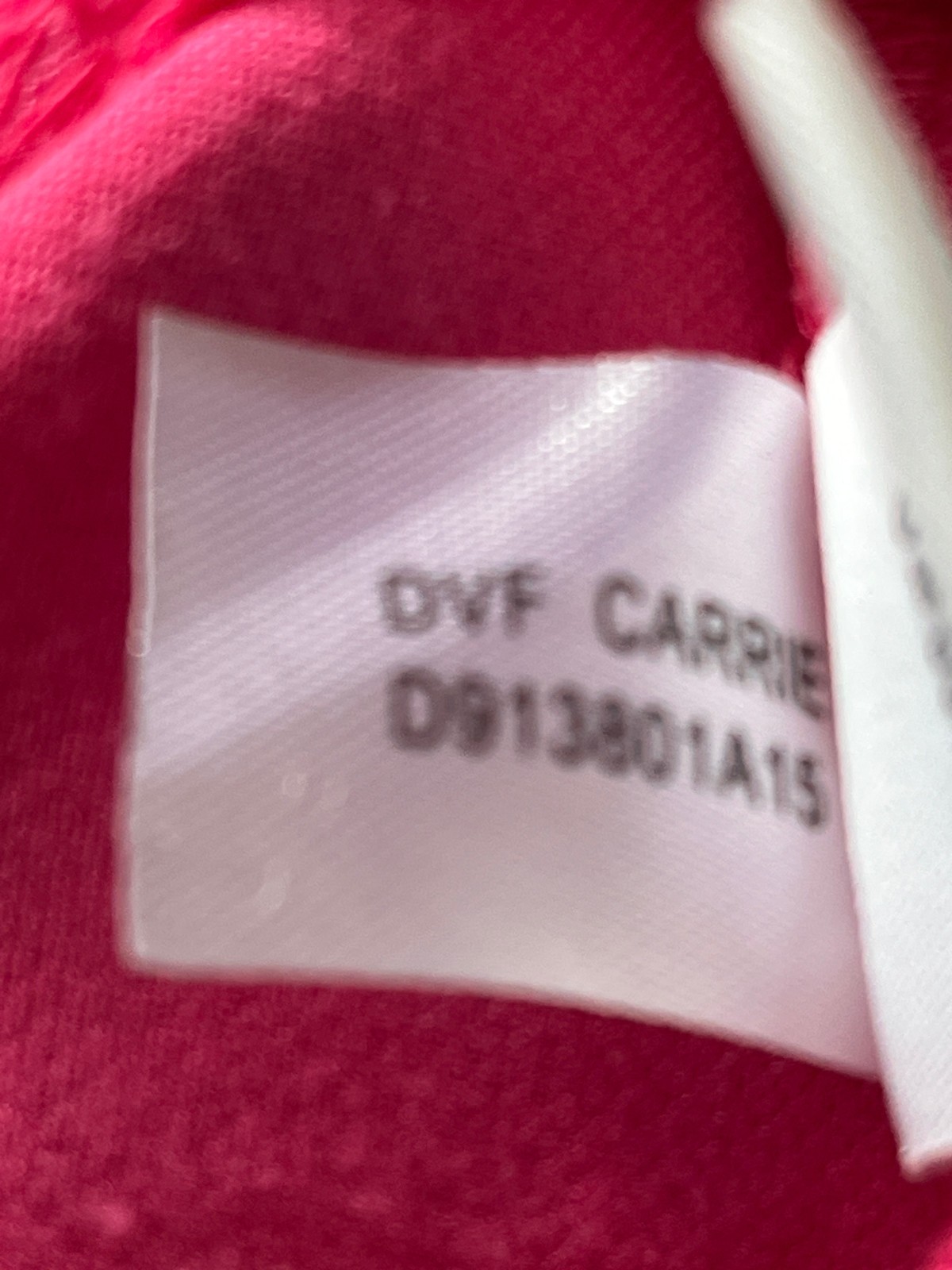 Diane von Furstenberg Pink “Carrie” dress (vintage) US 6 UK 10 EU 38