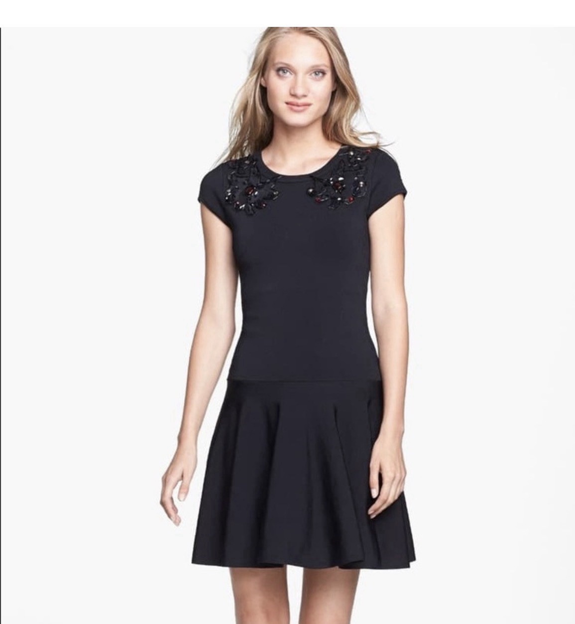 Diane von Furstenberg Fit And Flare Dress -size Small- NWT