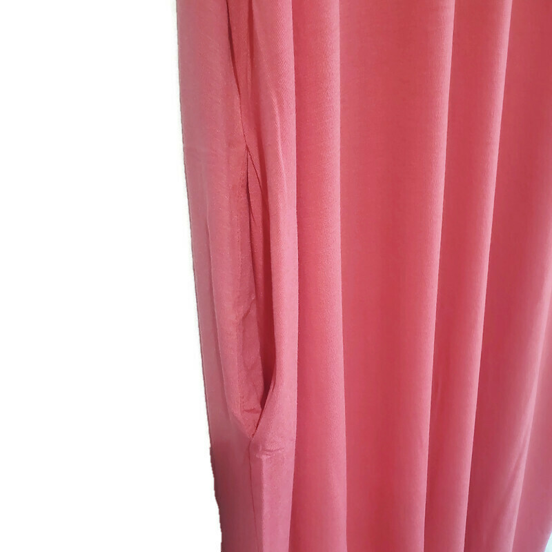 Maxi Dress S M L XL Beachy Boho Summer Vacation Resort Minimalist Desert Rose