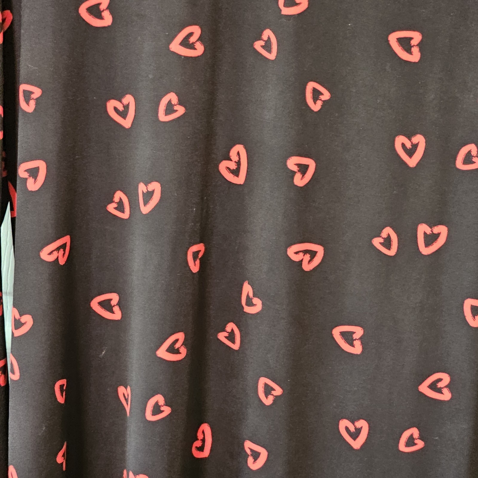 Disney Alice Through The Looking Glass Dress Hearts Sz Med Nikki Poulos Black