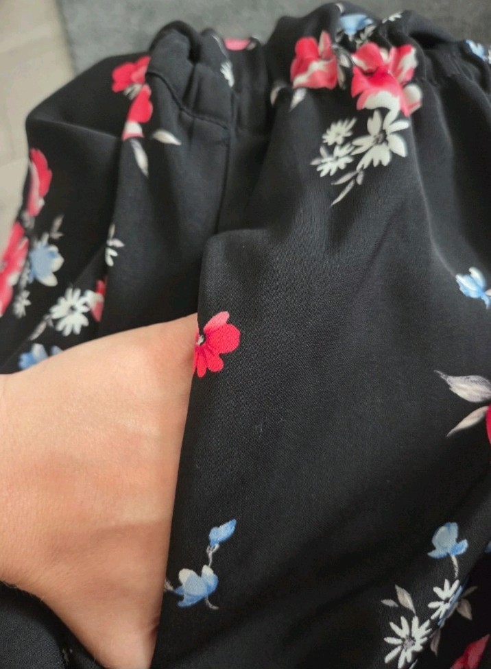Tally weijl size 10 long Kimono duster waist tie adjustable sleeves pockets
