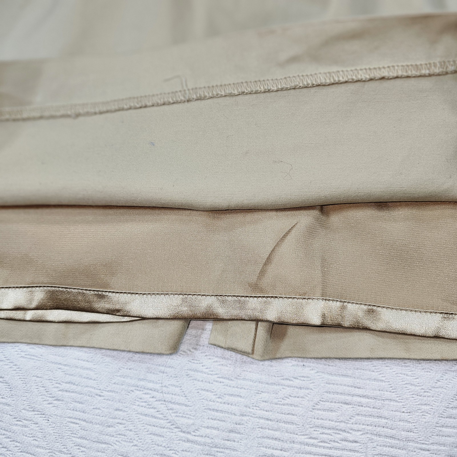 Sleeveless Sheath Dress Pockets Pleats Cotton Spandex Stretch 12 Khaki Cocktail